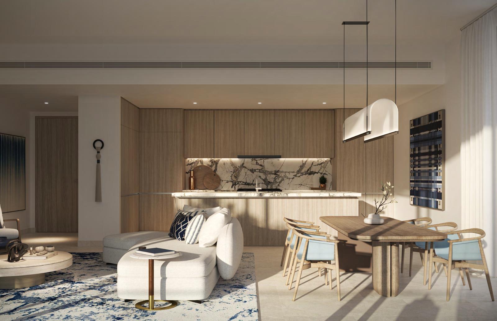 3-bedroom kitchen and dining