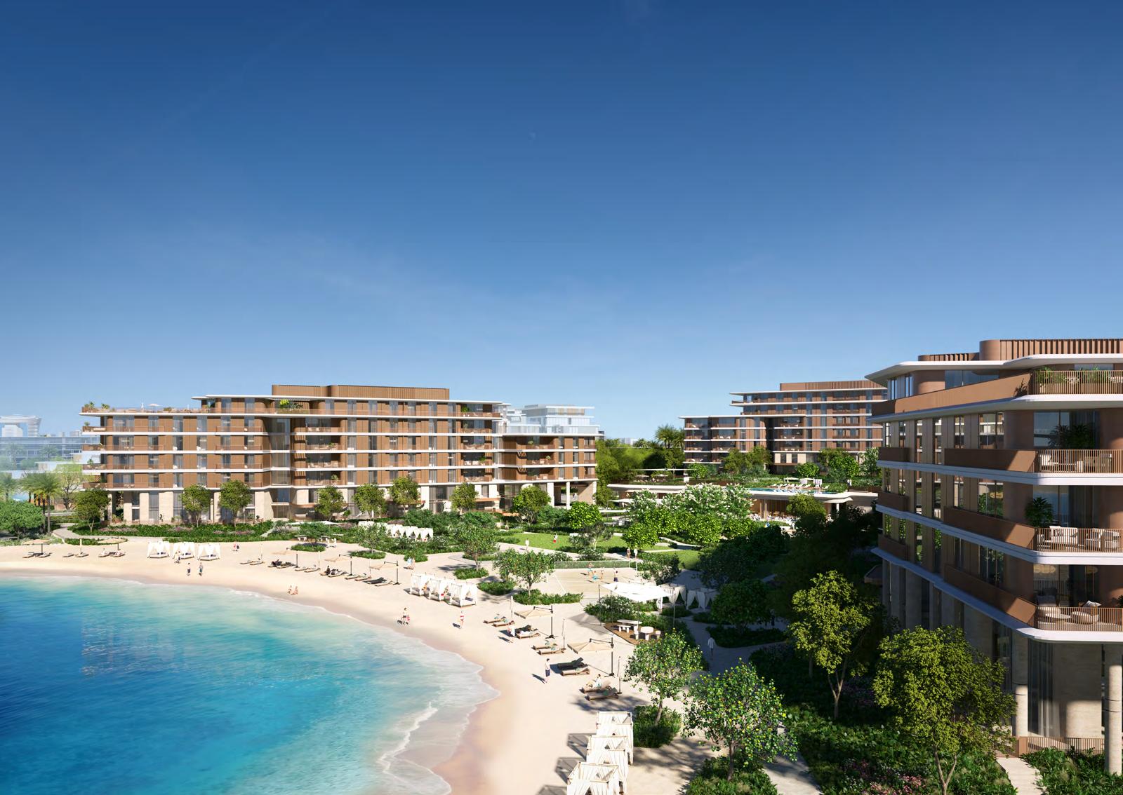 Residences on the shore