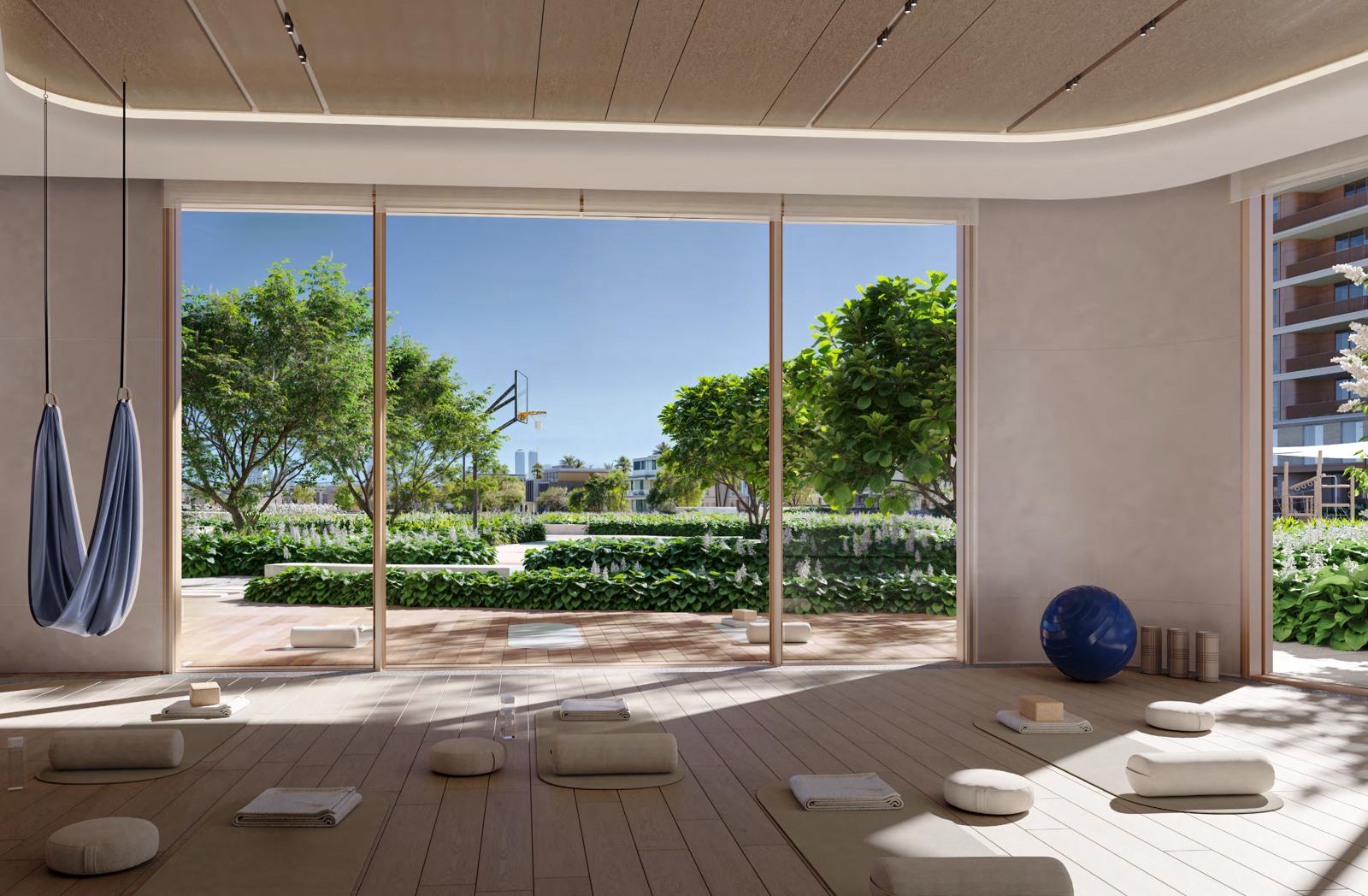 Yoga studio